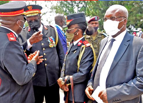 Le commandant du CHESD présent à l’inauguration de l’Ecole de Guerre de Kinshasa